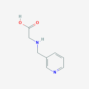 molecular formula C8H10N2O2 B1614584 [(吡啶-3-基甲基)-氨基]-乙酸 CAS No. 88720-62-1