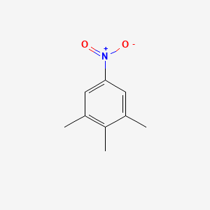 molecular formula C9H11NO2 B1614590 1,2,3-Trimethyl-5-nitrobenzene CAS No. 52414-95-6