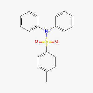 molecular formula C19H17NO2S B1614595 4-Methyl-N,N-diphenylbenzenesulfonamide CAS No. 4703-19-9
