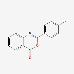 molecular formula C15H11NO2 B1614598 2-p-Tolyl-benzo[d][1,3]oxazin-4-one CAS No. 18600-54-9