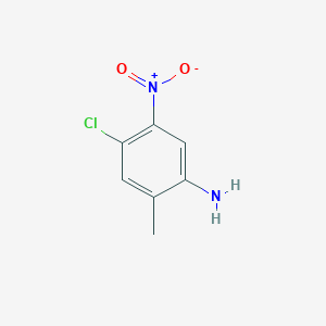molecular formula C7H7ClN2O2 B1614600 4-Chloro-2-methyl-5-nitroaniline CAS No. 34648-99-2