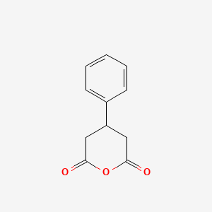 molecular formula C11H10O3 B1614604 4-Phenyloxane-2,6-dione CAS No. 4160-80-9