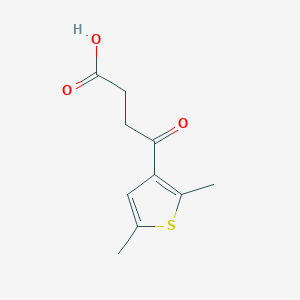 molecular formula C10H12O3S B1614605 4-(2,5-二甲基噻吩-3-基)-4-氧代丁酸 CAS No. 6007-77-8