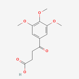 B1614606 4-Oxo-4-(3,4,5-trimethoxyphenyl)butanoic acid CAS No. 5101-00-8