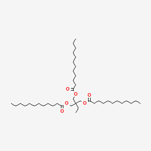 molecular formula C42H80O6 B1614608 Trimethylolpropane trilaurate CAS No. 25268-73-9