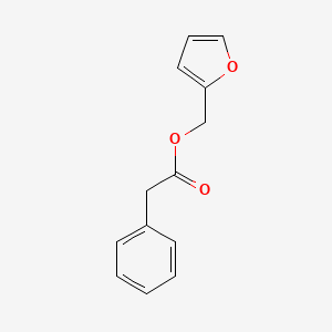 molecular formula C13H12O3 B1614611 Furfuryl phenylacetate CAS No. 36707-28-5