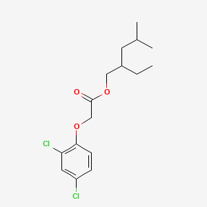molecular formula C16H22Cl2O3 B1614633 2,4-D 2-ethyl-4-methylpentyl ester CAS No. 53404-37-8