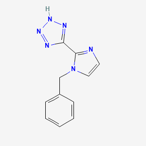 molecular formula C11H10N6 B1614638 Bentemazole CAS No. 63927-95-7