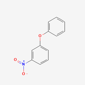 molecular formula C12H9NO3 B1614639 1-Nitro-3-phenoxybenzene CAS No. 620-55-3
