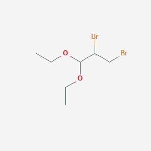B161464 2,3-Dibromo-1,1-diethoxypropane CAS No. 10160-86-8