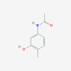 molecular formula C9H11NO2 B1614658 N-(3-羟基-4-甲基苯基)乙酰胺 CAS No. 5307-07-3