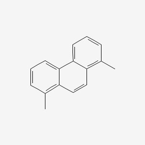 molecular formula C16H14 B1614708 1,8-Dimethylphenanthrene CAS No. 7372-87-4