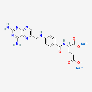 molecular formula C19H18N8Na2O5 B1614711 Aminopterinum natricum CAS No. 7007-85-4