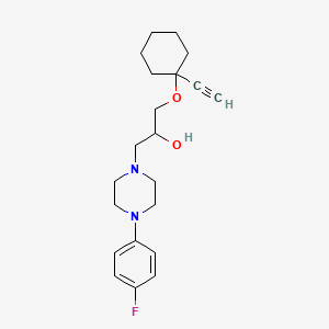 molecular formula C21H29FN2O2 B1614720 Fluciprazine CAS No. 54340-64-6