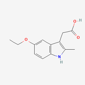 B1614738 (5-ethoxy-2-methyl-1H-indol-3-yl)acetic acid CAS No. 34024-46-9
