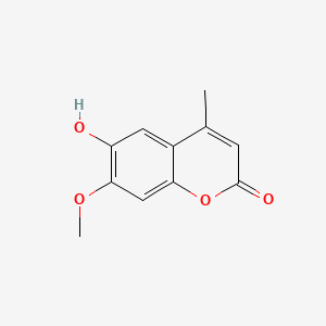 6-Hydroxy-7-methoxy-4-methyl-2H-chromen-2-one