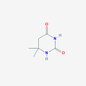 molecular formula C6H10N2O2 B1614750 6,6-Dimethyldihydropyrimidine-2,4(1h,3h)-dione CAS No. 6300-94-3