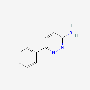 3-Amino-4-methyl-6-phenylpyridazine