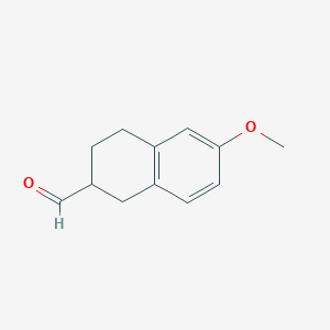 6-Methoxy-1,2,3,4-tetrahydronaphthalene-2-carbaldehyde