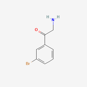 2-Amino-1-(3-bromophenyl)ethanone