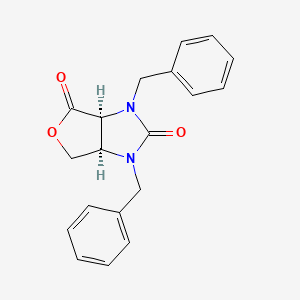 (3As,6ar)-1,3-dibenzyltetrahydro-1h-furo[3,4-d]imidazole-2,4-dione