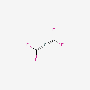molecular formula C3F4 B1614800 四氟丙二烯 CAS No. 461-68-7