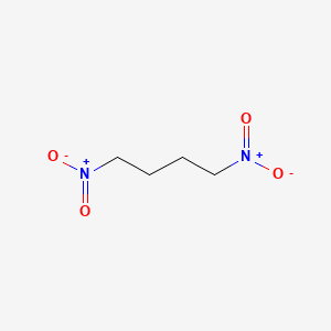 molecular formula C4H8N2O4 B1614805 1,4-Dinitrobutane CAS No. 4286-49-1
