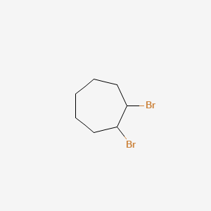 molecular formula C7H12Br2 B1614812 1,2-Dibromocycloheptane CAS No. 29974-68-3
