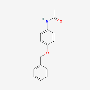 molecular formula C15H15NO2 B1614816 N-(4-(Benzyloxy)phenyl)acetamide CAS No. 41927-14-4