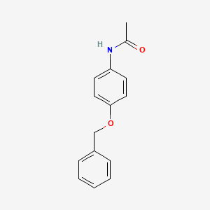 molecular formula C15H15NO2 B1614816 N-(4-(苄氧基)苯基)乙酰胺 CAS No. 41927-14-4