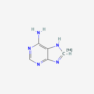 molecular formula C5H5N5 B1614819 1H-Purin-6-amine-8-14C CAS No. 5019-49-8