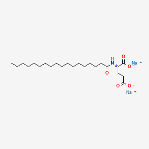molecular formula C23H41NNa2O5 B1614843 Disodium stearoyl glutamate CAS No. 38079-62-8