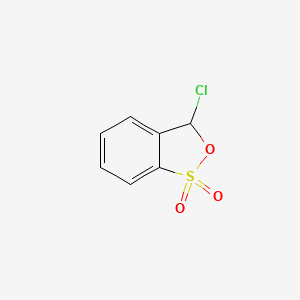 3-Chloro-3H-2,1-benzoxathiole-1,1-dioxide