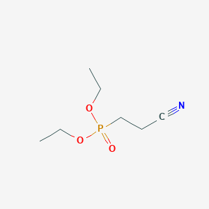 molecular formula C7H14NO3P B161486 二乙基（2-氰基乙基）膦酸酯 CAS No. 10123-62-3