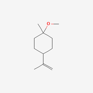 molecular formula C11H20O B1614881 Cyclohexane, 1-methoxy-1-methyl-4-(1-methylethenyl)- CAS No. 26946-68-9