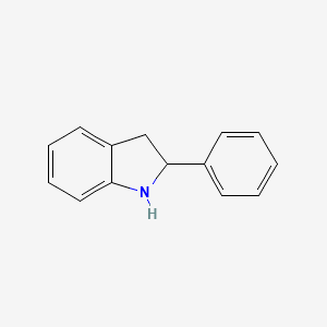 molecular formula C14H13N B1614884 2-Phénylindoline CAS No. 26216-91-1