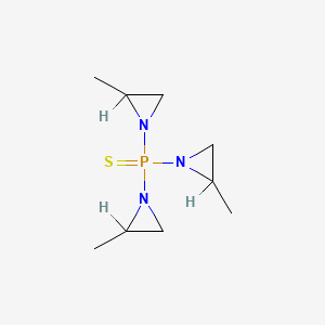 molecular formula C9H18N3PS B1614887 Methiotepa CAS No. 76-96-0