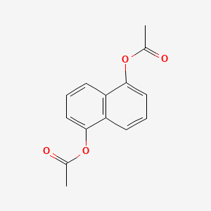 molecular formula C14H12O4 B1614894 1,5-Diacetoxynaphthalene CAS No. 605-89-0