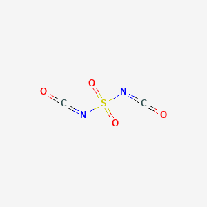 molecular formula C2N2O4S B1614899 Sulphonyl diisocyanate CAS No. 4223-09-0