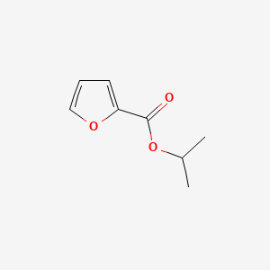 molecular formula C8H10O3 B1614905 2-Furancarboxylic acid, 1-methylethyl ester CAS No. 6270-34-4