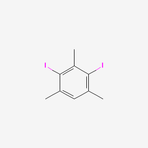 molecular formula C9H10I2 B1614914 2,4-Diiodo-1,3,5-trimethylbenzene CAS No. 53779-84-3