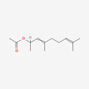 molecular formula C13H22O2 B1614929 4,8-Dimethyl-3,7-nonadien-2-ol acetate CAS No. 91418-25-6