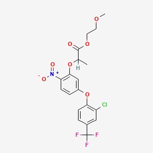 2-Methoxyethyl 2-{5-[2-chloro-4-(trifluoromethyl)-phenoxy]-2-nitrophenoxy}propanoate