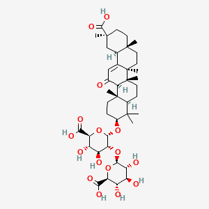 molecular formula C42H62O16 B1614950 alpha-Glycyrrhizin CAS No. 83896-44-0