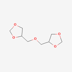 1,3-Dioxolane, 4,4'-(oxybis(methylene))bis-
