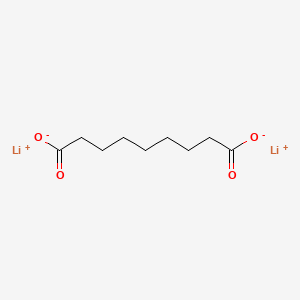 molecular formula C9H14Li2O4 B1614953 Nonanedioic acid, dilithium salt CAS No. 38900-29-7