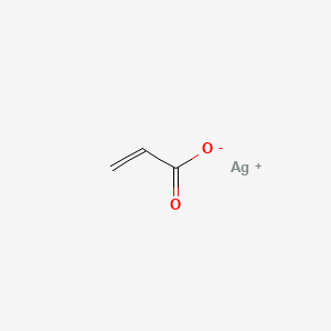 molecular formula C3H3AgO2 B1614960 Silver acrylate CAS No. 5651-26-3