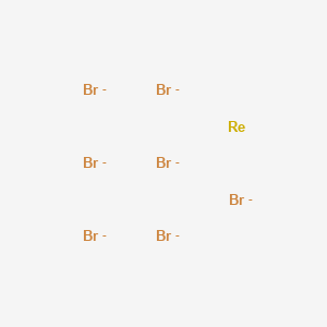 molecular formula Br7Re-7 B1614970 Rhenium;heptabromide CAS No. 30937-53-2