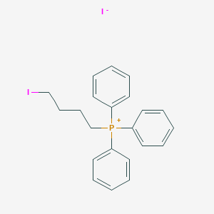 molecular formula C22H23I2P B161498 (4-碘丁基)(三苯基)碘化鏻 CAS No. 159085-21-9