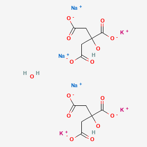 molecular formula C12H12K3Na3O15 B1614982 Uralyt-U CAS No. 55049-48-4